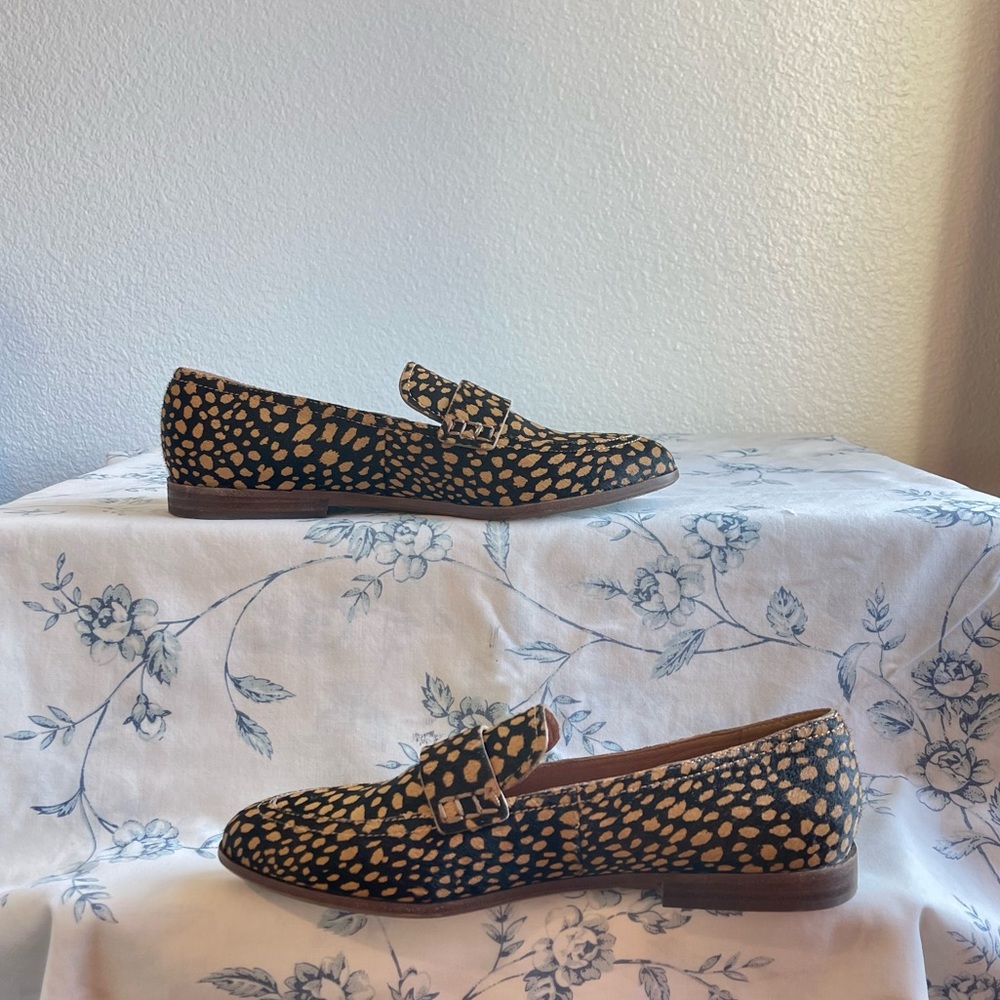 Madewell Alex Genuine Calf Hair Loafer in Toffee Multi